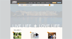Desktop Screenshot of amli.com